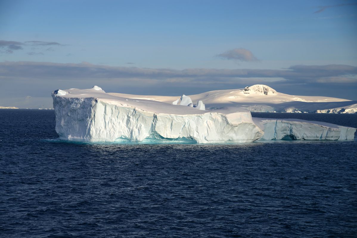 01B Large Iceberg From Quark Expeditions Antarctica Cruise Ship Nearing Cuverville Island